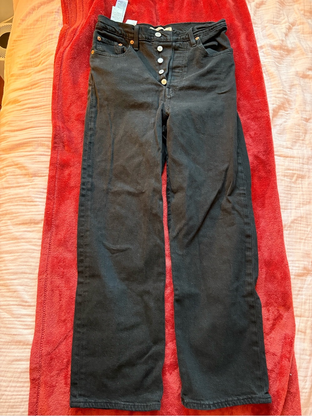 Levi ribcage straight jeans size 27
